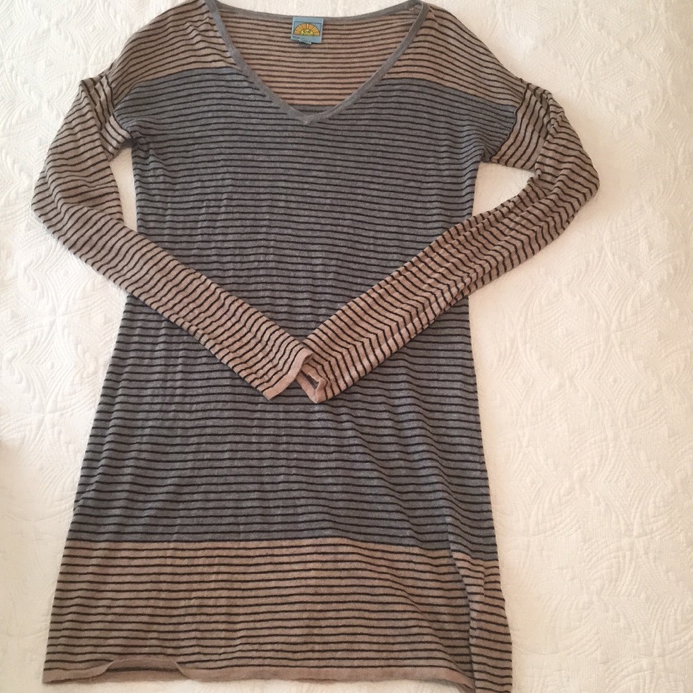 Striped sweater dress by C&C california